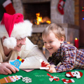 Regalos de árbol de Navidad de fieltro para niños